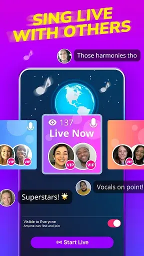 Smule MOD APK ảnh chụp màn hình 6