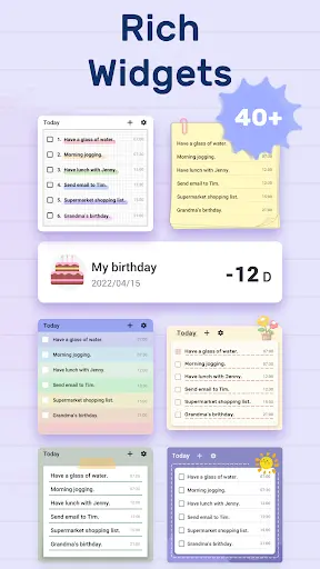 To-Do List MOD APK ảnh chụp màn hình 2