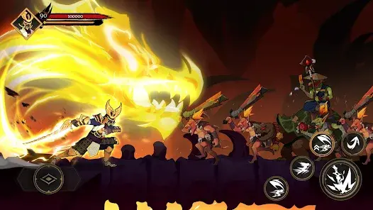 Bối cảnh màn chơi trong Twins Legends of Ninja Hunter APK