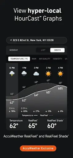 AccuWeather MOD APK ảnh chụp màn hình 4