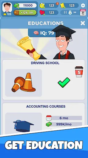 Idle Guy MOD APK ảnh chụp màn hình 5