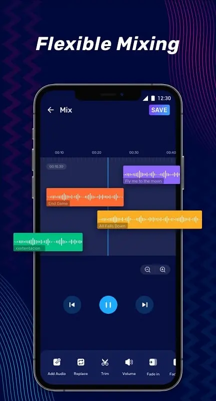 Chỉnh sửa sóng âm trong Music Editor