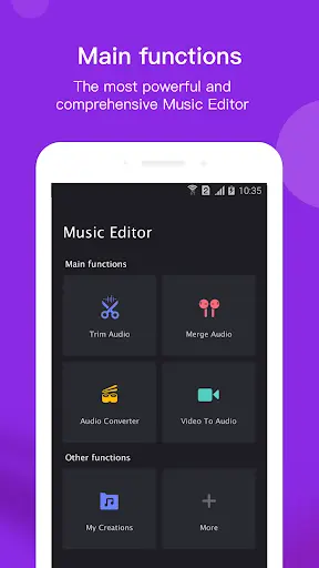 Music Editor MOD APK ảnh chụp màn hình 1