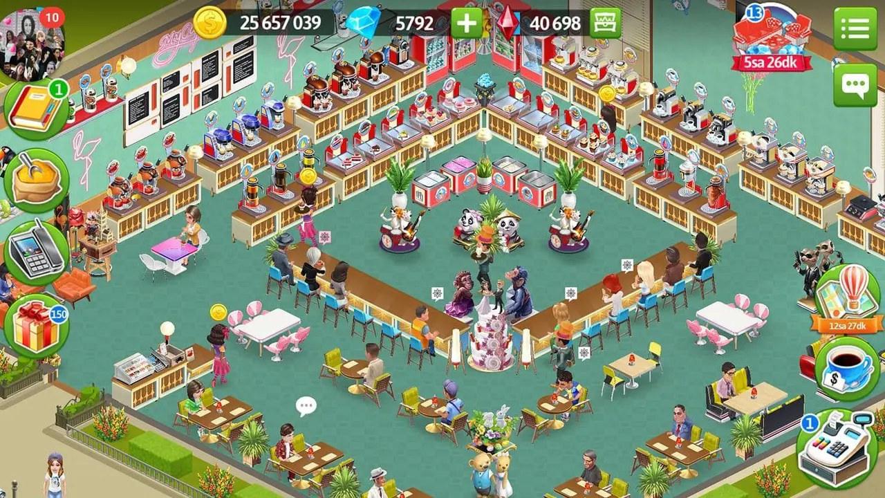 My Cafe MOD APK gameplay experience