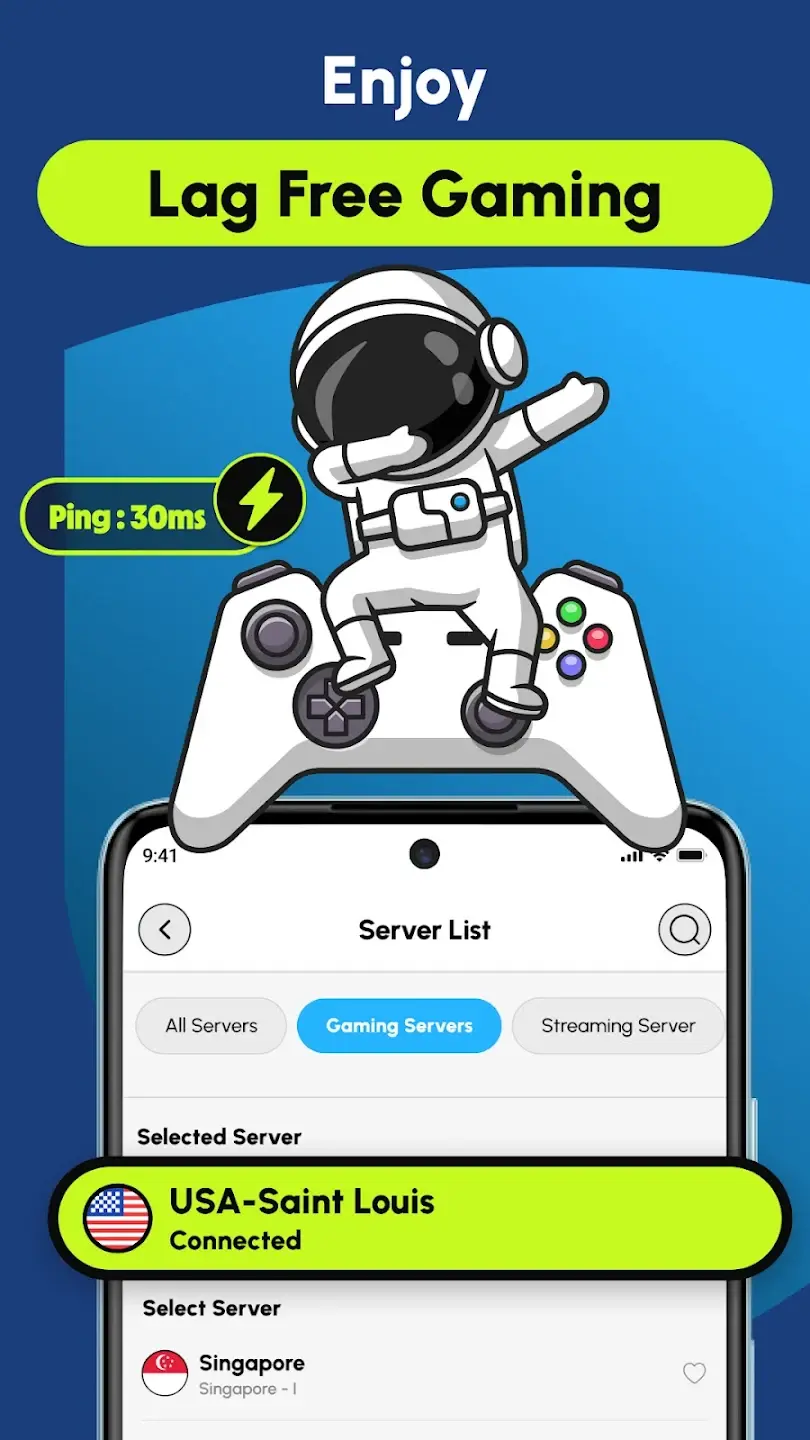 QuixVPN MOD APK ảnh chụp màn hình 1