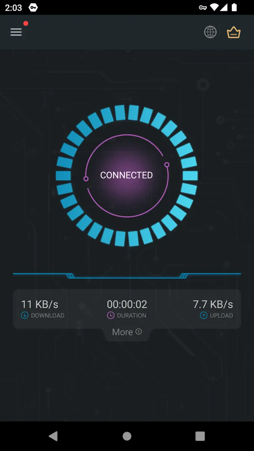 VPN connected successfully