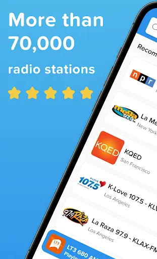 Simple Radio MOD APK ảnh chụp màn hình 1