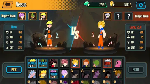 Stickman Dragon Fight MOD APK screenshot 3