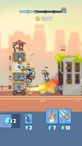 Tower Destiny Survive MOD APK ảnh chụp màn hình 1
