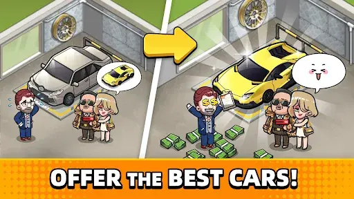 Used Car Tycoon Game MOD APK screenshot 3