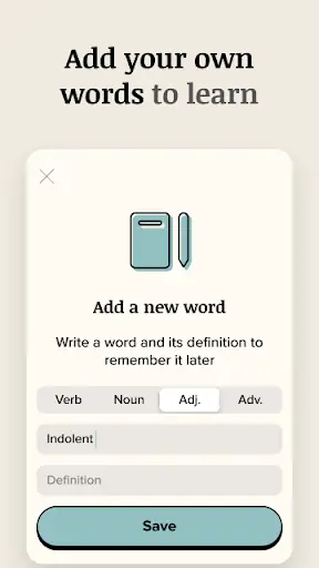Vocabulary MOD APK ảnh chụp màn hình 4