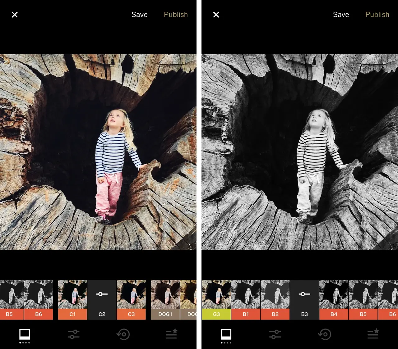 Bộ filter VSCO MOD APK