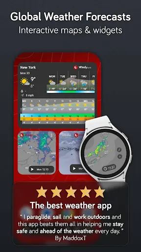 Windy.com MOD APK ảnh chụp màn hình 3