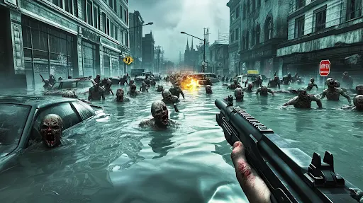 ZOMBIE FIRE 3D MOD APK screenshot 3