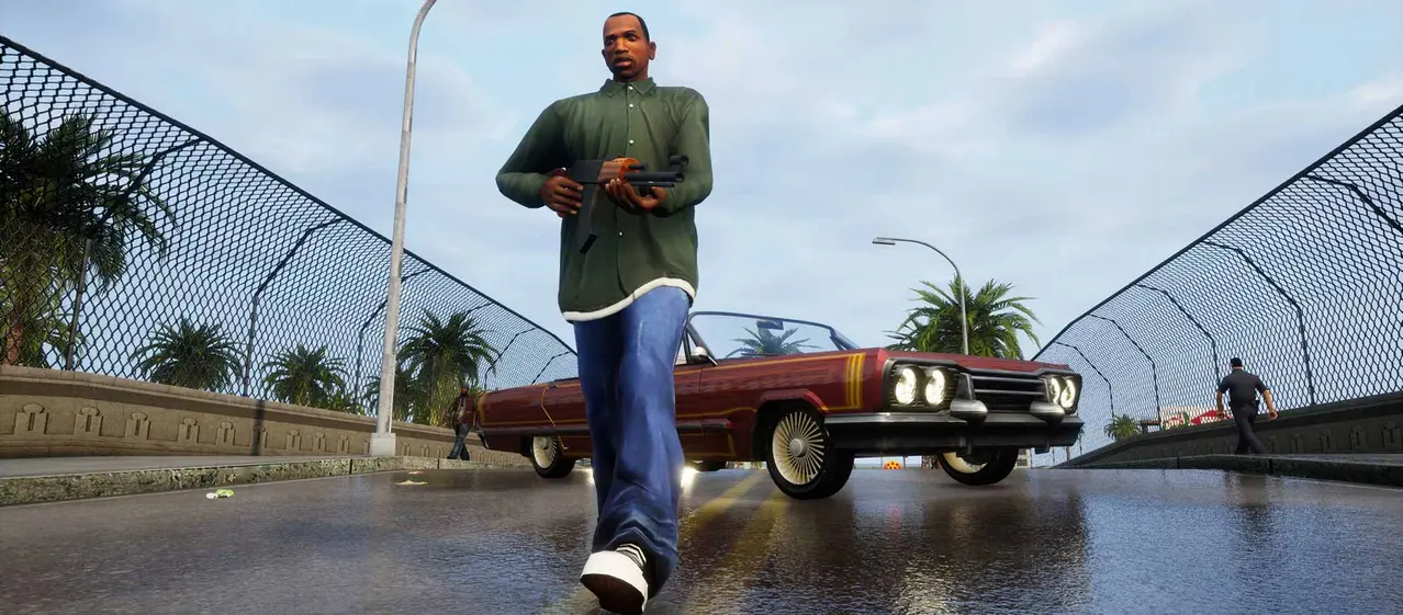 Grand Theft Auto San Andreas MOD APK gameplay
