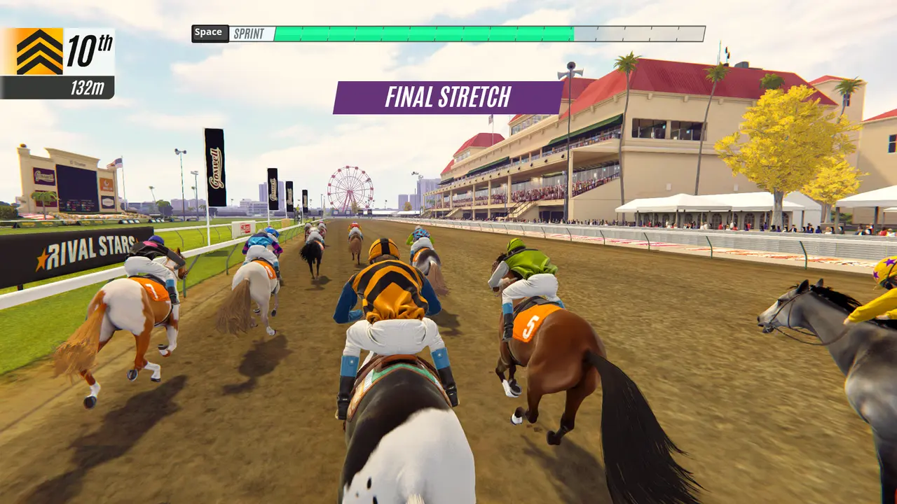 Rival Stars Horse Racing MOD APK gameplay